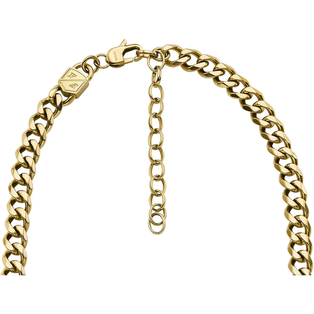 Fossil Chaînette Acier inoxydable collier