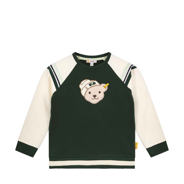 Sweatshirt, dunkelgrün für Jungs