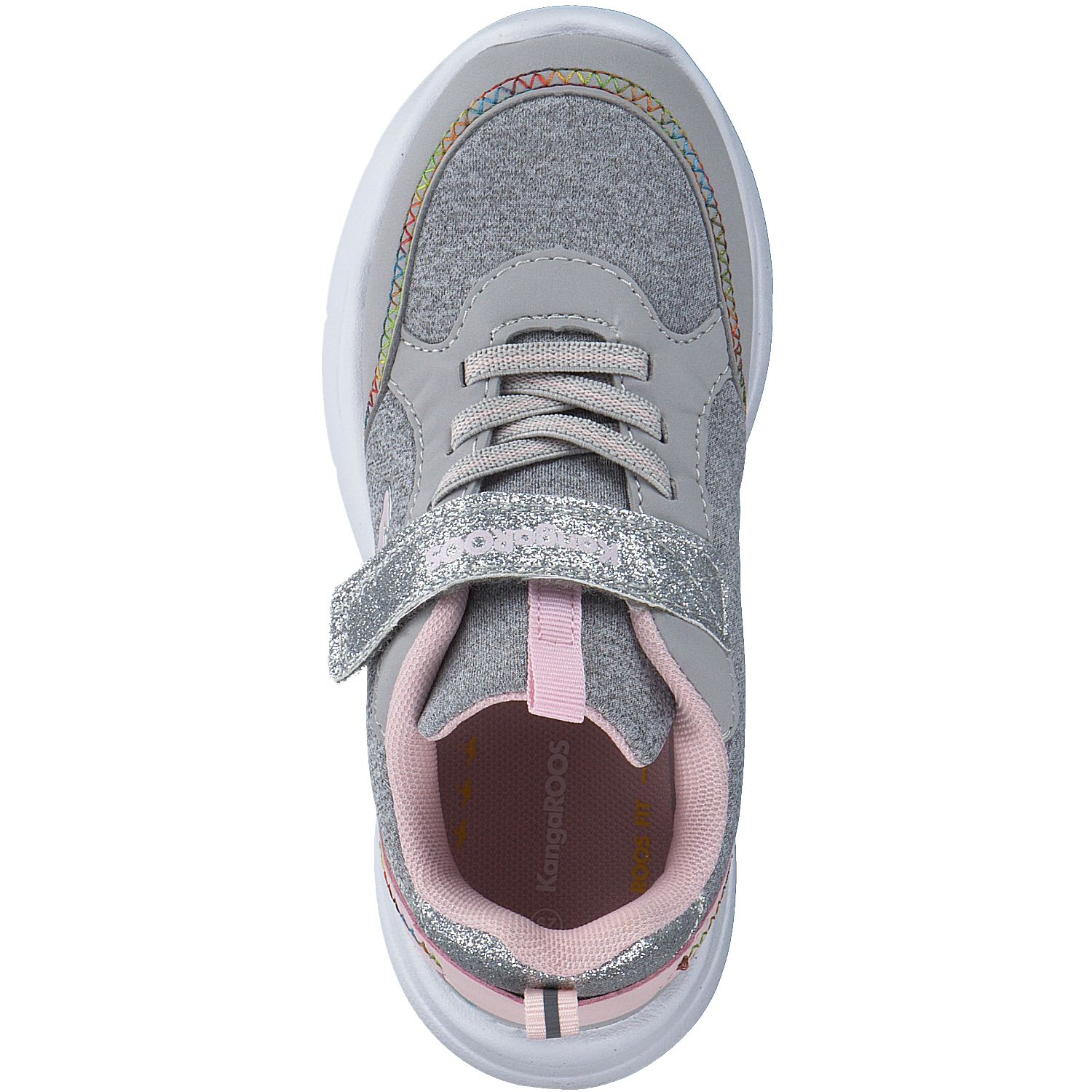 KangaROOS K-NY Chip EV 00034, Sportliche Slipper, Kinder, Grau