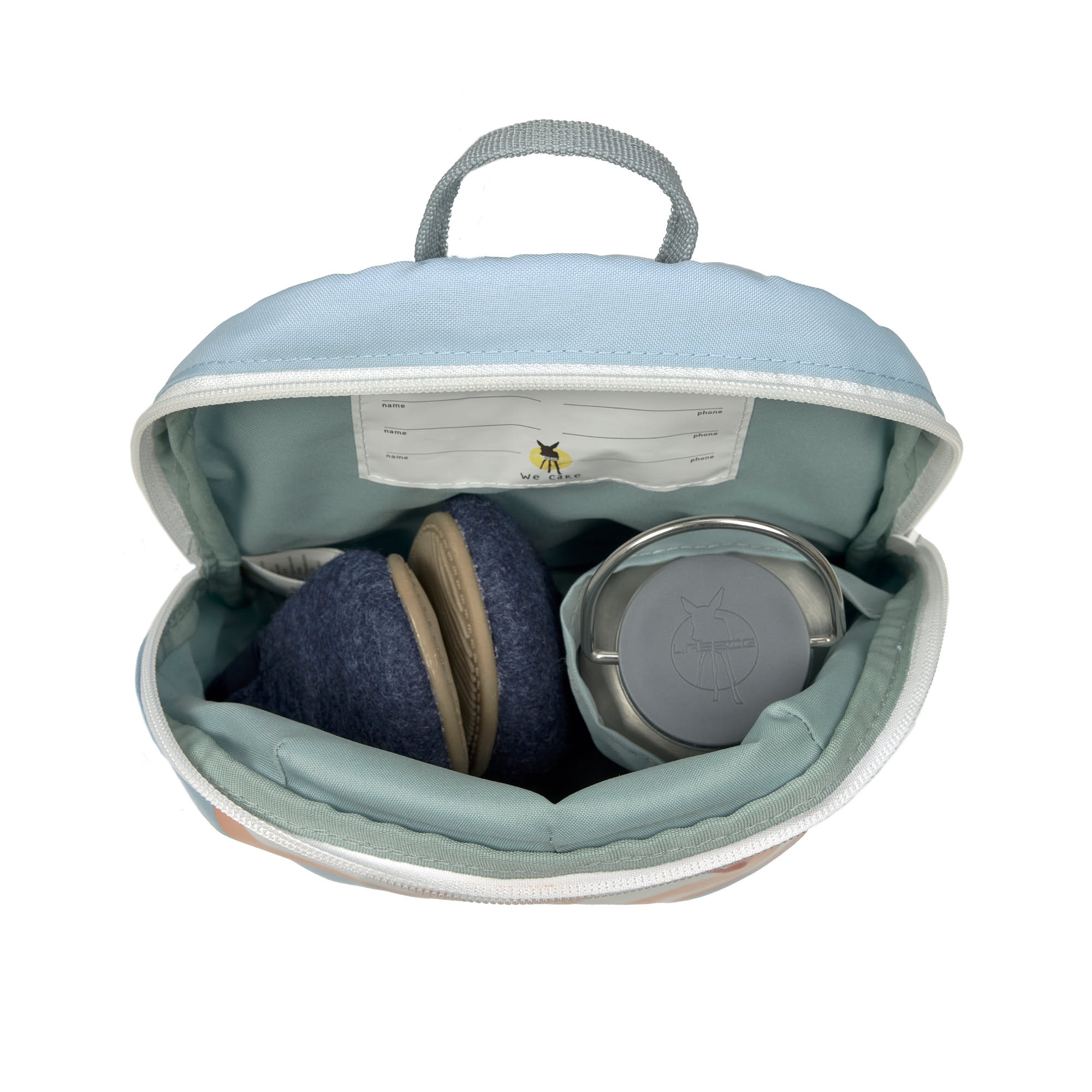 Kindergartenrucksack Tiny - Ballon, Beige