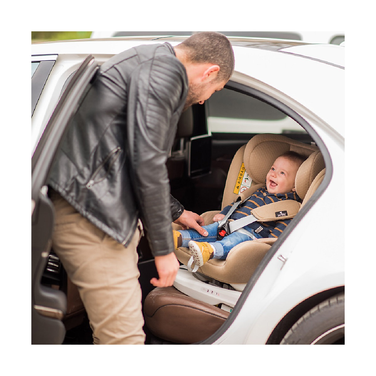 Kindersitz Lusso, SPS, Isofix, Gruppe 0+/1/2/3 (0-36 kg) Reisebetten