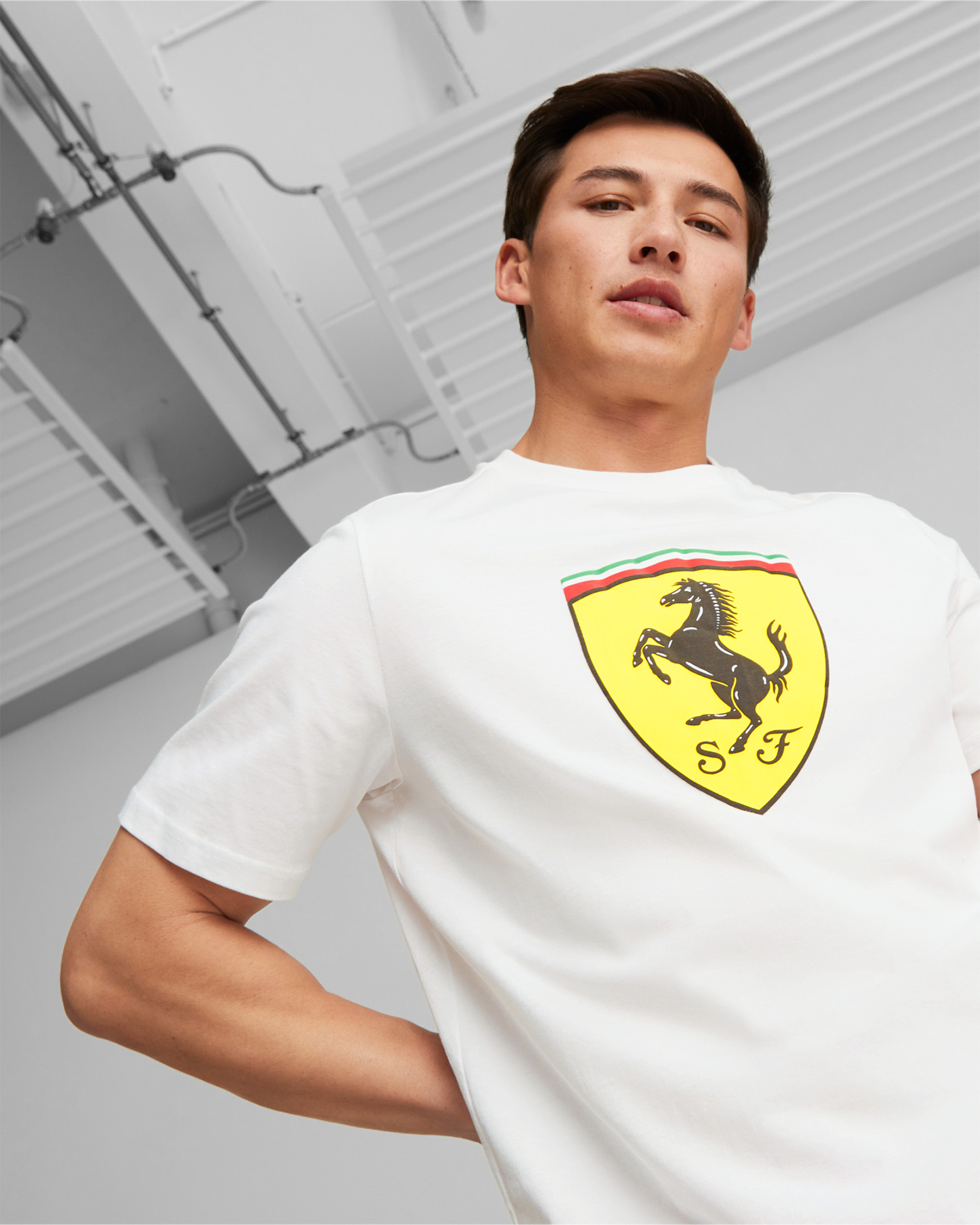 Pánske tričko Puma Ferrari Big Shield M 538175-04