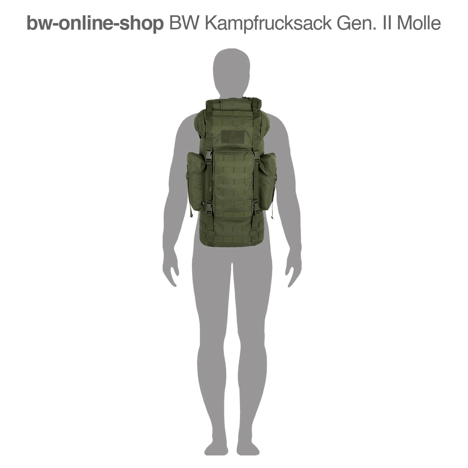 BW Kampfrucksack Gen. II Molle
