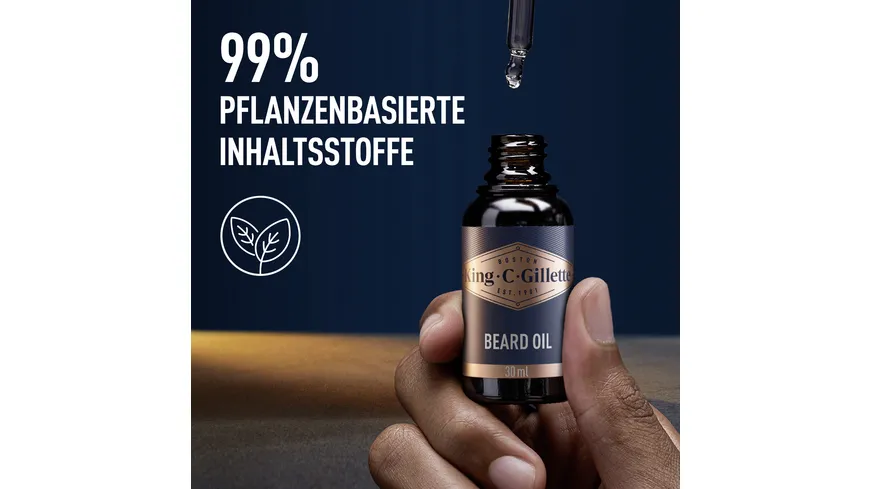 Gillette Bartpflege King C. Bartöl 30ml 30 ml