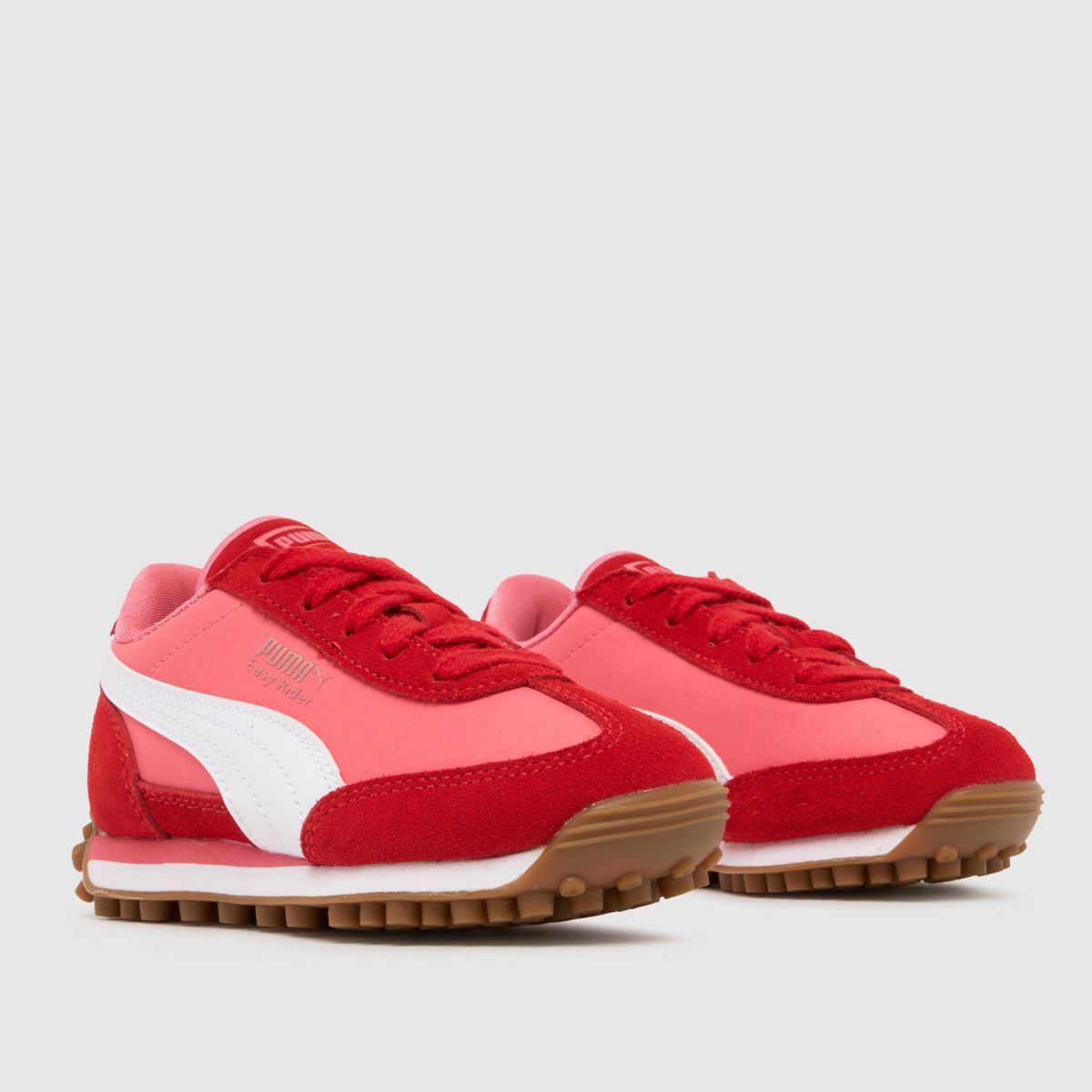 PUMA rosa multifärgade easy rider love flickor junior träningsskor
