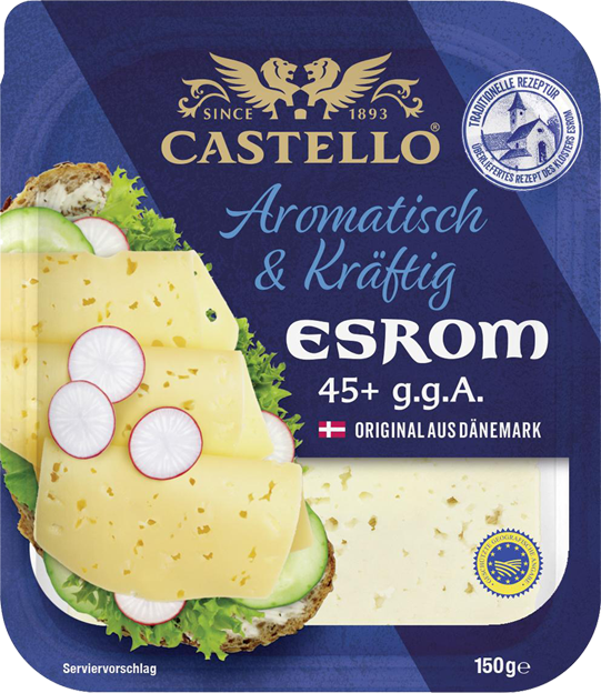 Castello Esrom in Scheiben