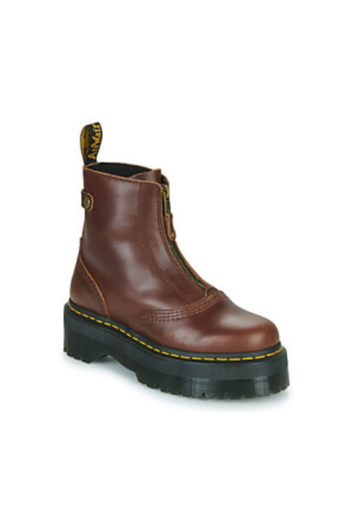 Dr. Martens  Stiefelette - Braun - Blockabsatz