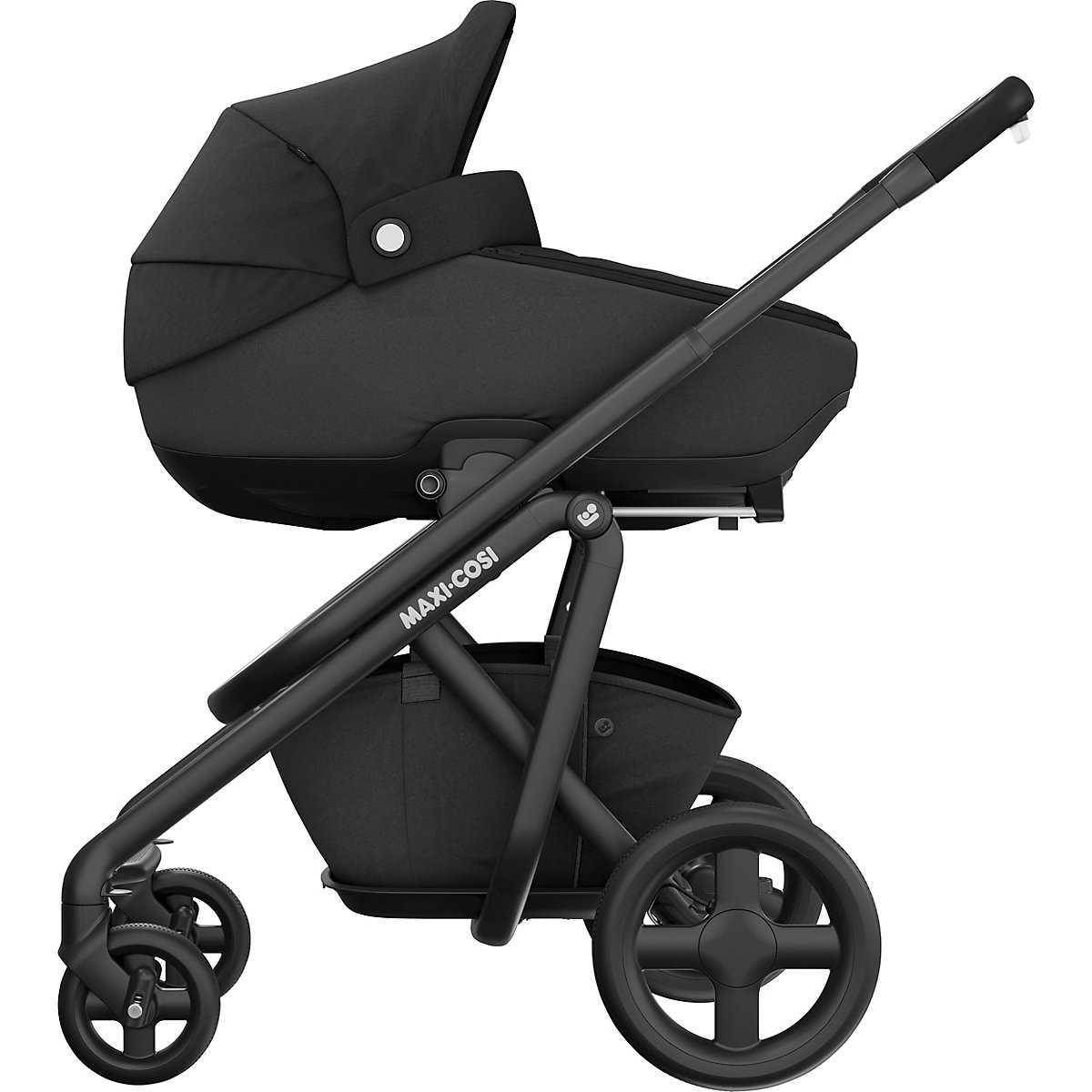Kinderwagenaufsatz Jade, Essential Black