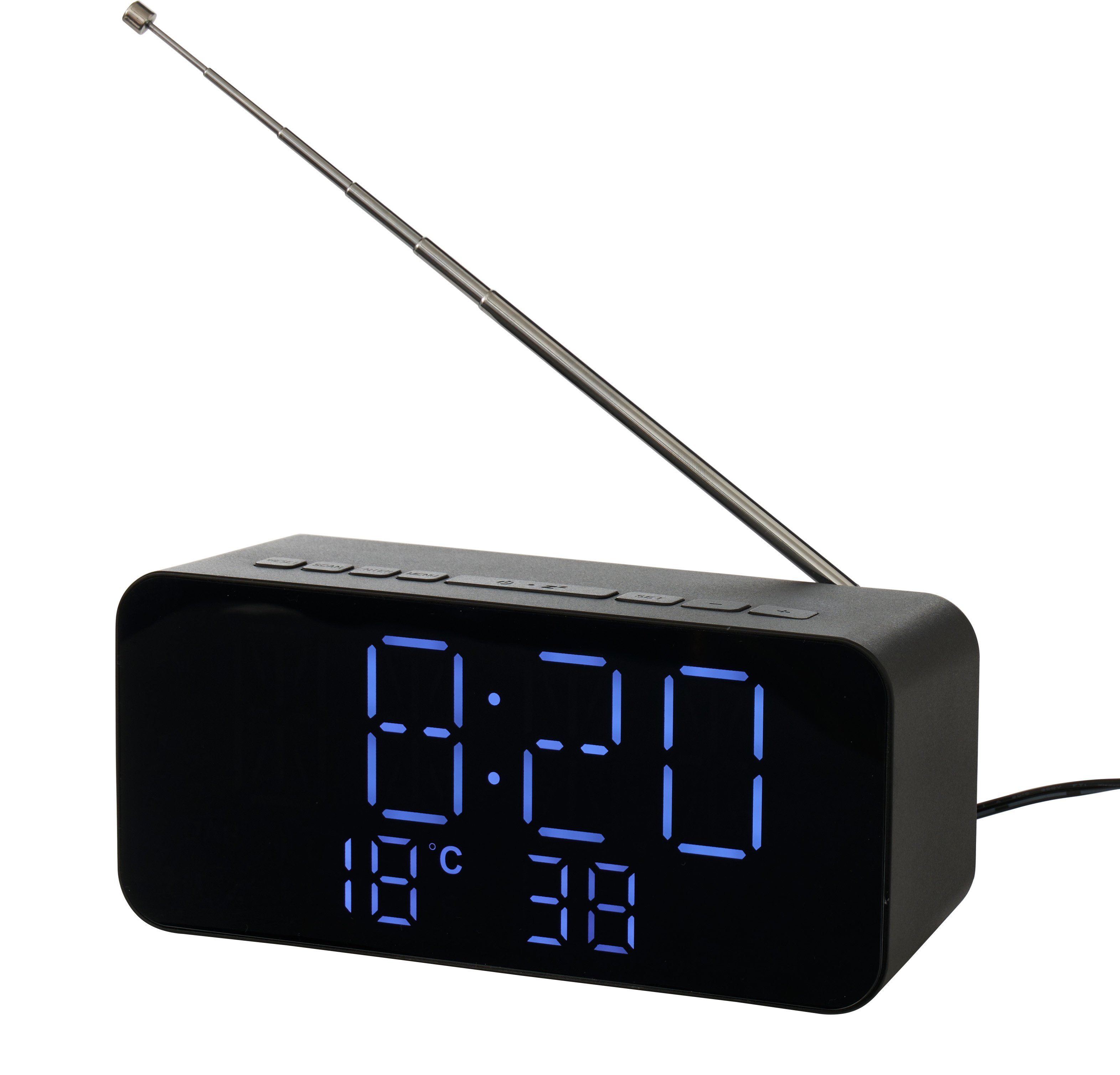 Northpoint Radiowecker DAB+ Radiowecker digital automatische Sendersuche Wecker Sleep-Timer