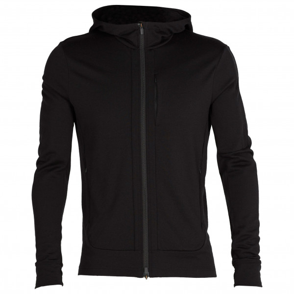 Icebreaker - Quantum III L/S Zip Hood - Merinojacke