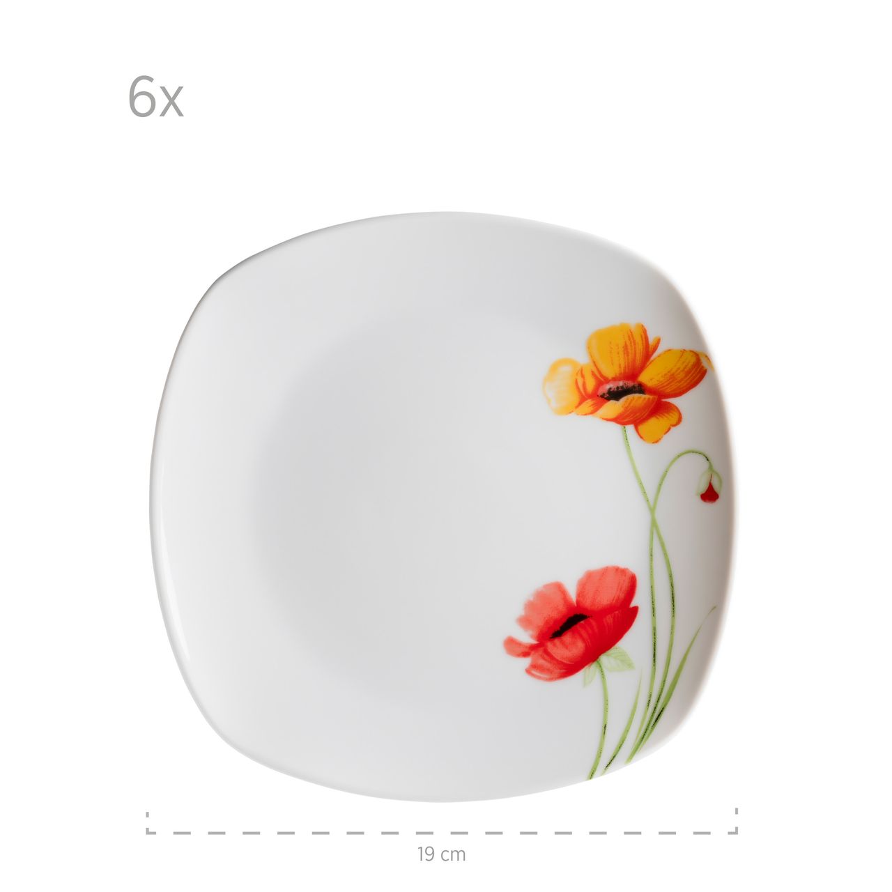Mäser Serie Papavero, Kombiservice 30 teilig für 6 Personen