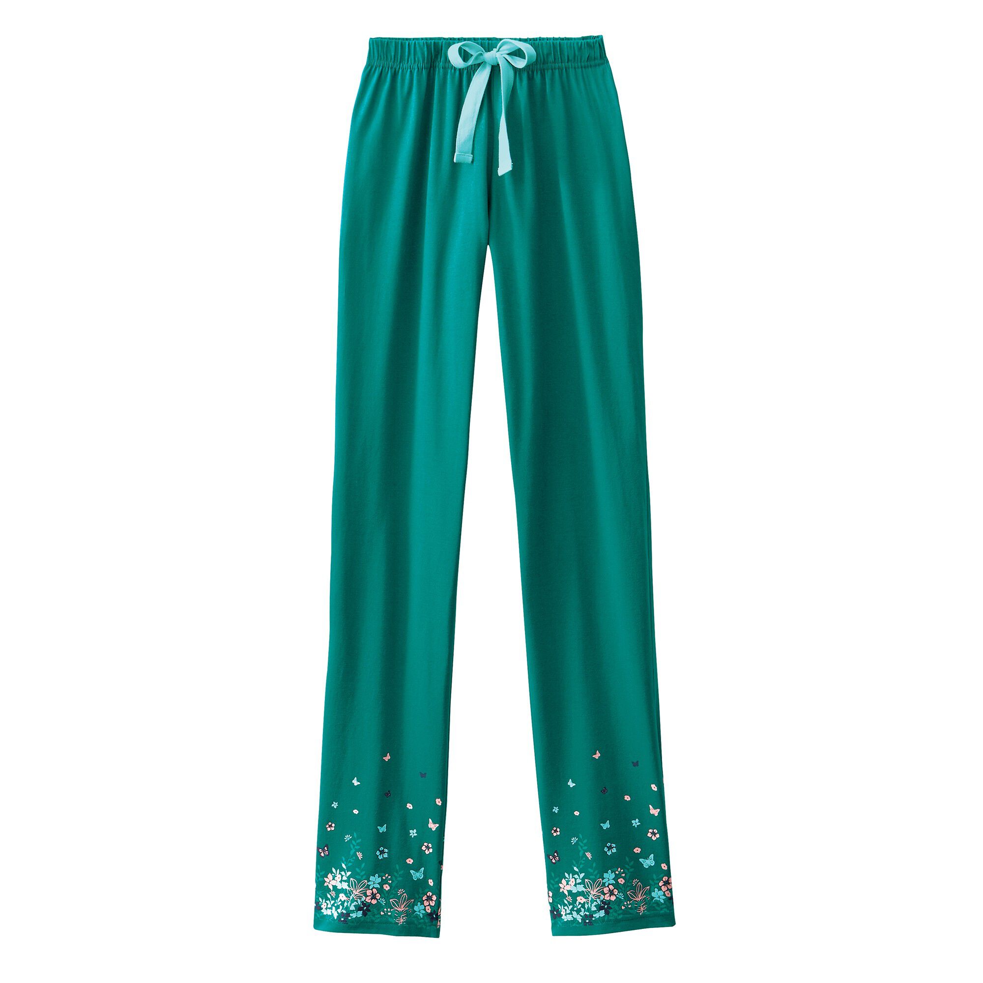 Pantalon base imprimée bucolique