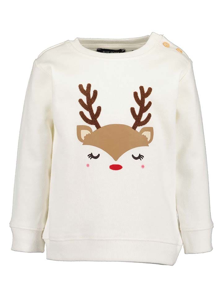 Blue Seven Sweatshirt in Creme günstig kaufen