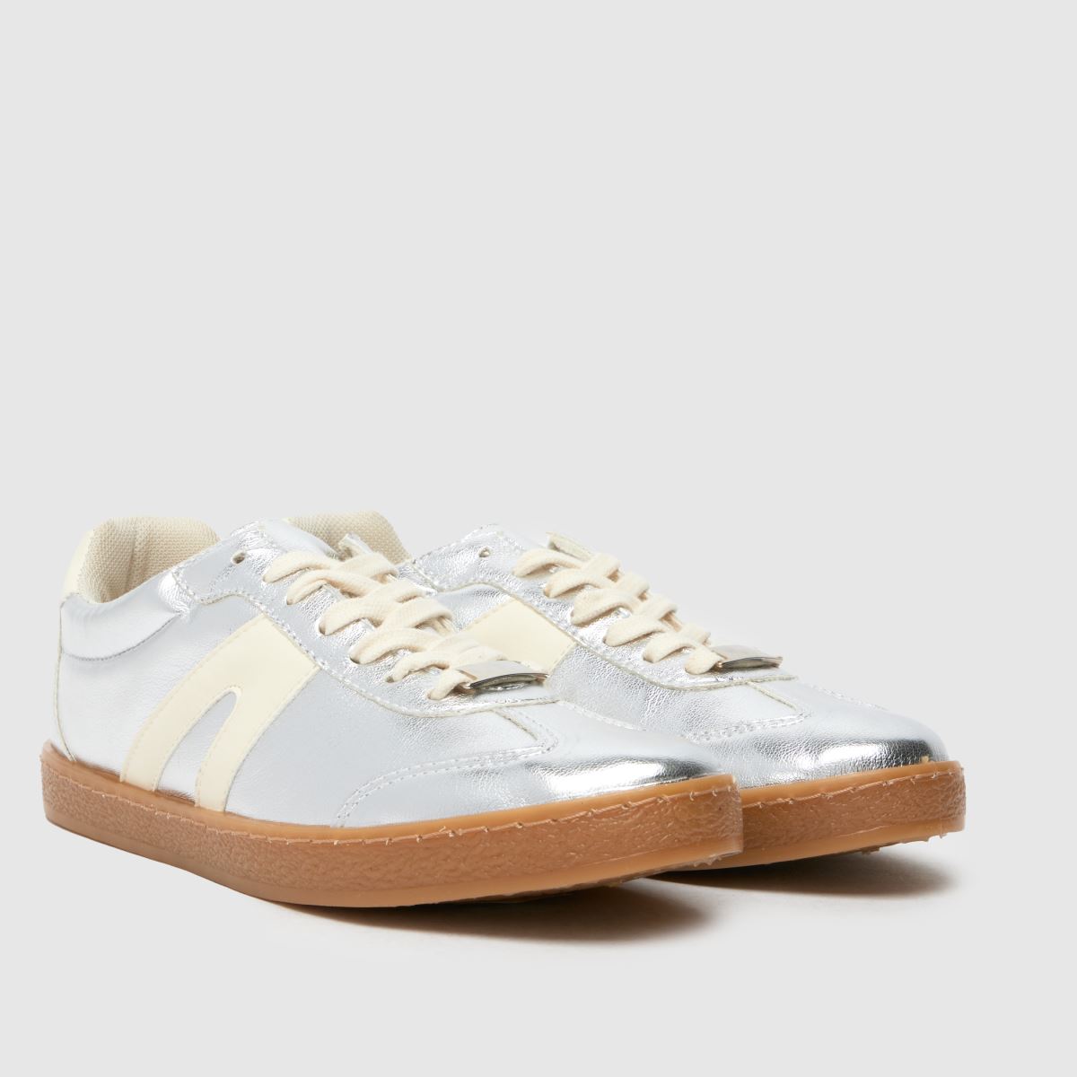 Schuh Marnie edzőcipők ezüst színben