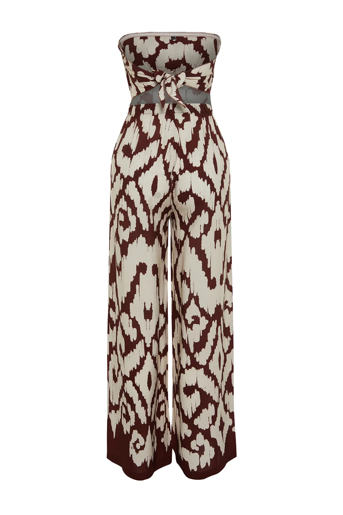Trendyol Collection  Set aus gewebter Bluse und Hose mit ethnischem Muster TBESS24AU00017