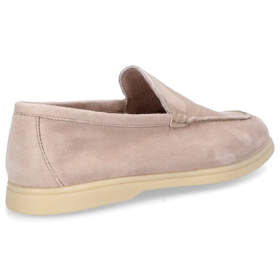 EN AVANT - Loafer 538 Veloursleder - beige