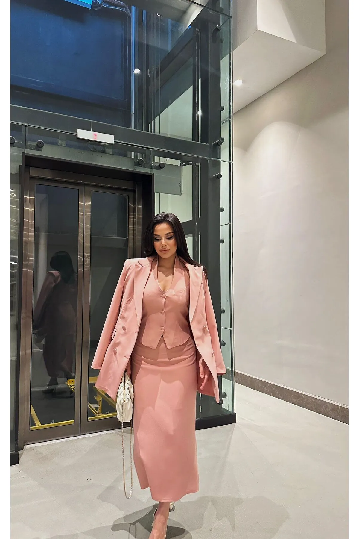 ZF BUTİK  Set aus Jacke und Weste