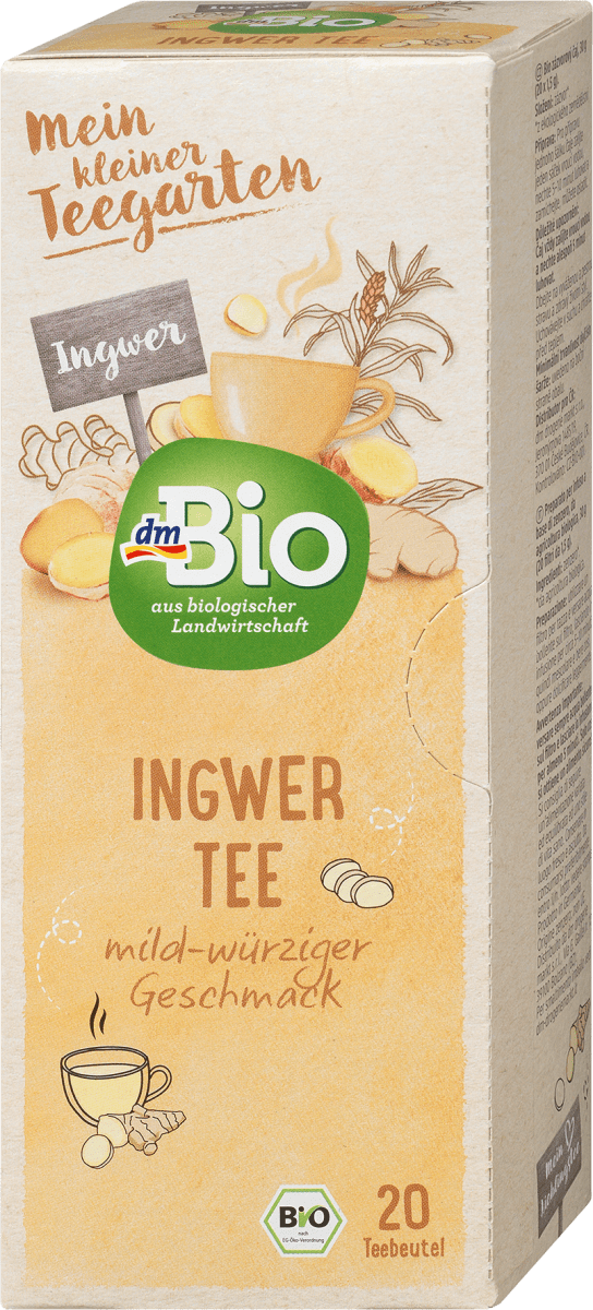 Kräutertee Ingwer (20 Beutel), 30 g