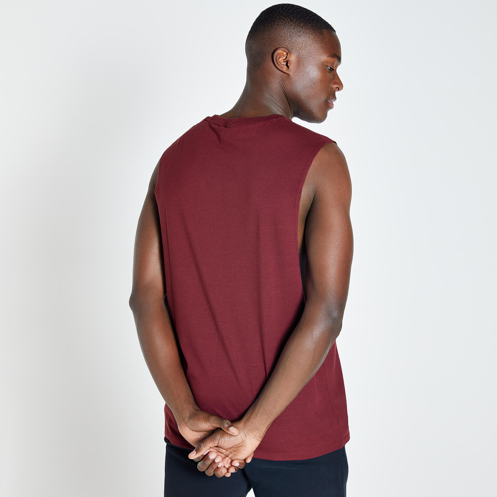 Débardeur à emmanchures échancrées Drirelease MP Essentials – Merlot