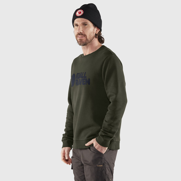 FJÄLLRÄVEN LOGO SWEATER M Herren - Sweatshirt