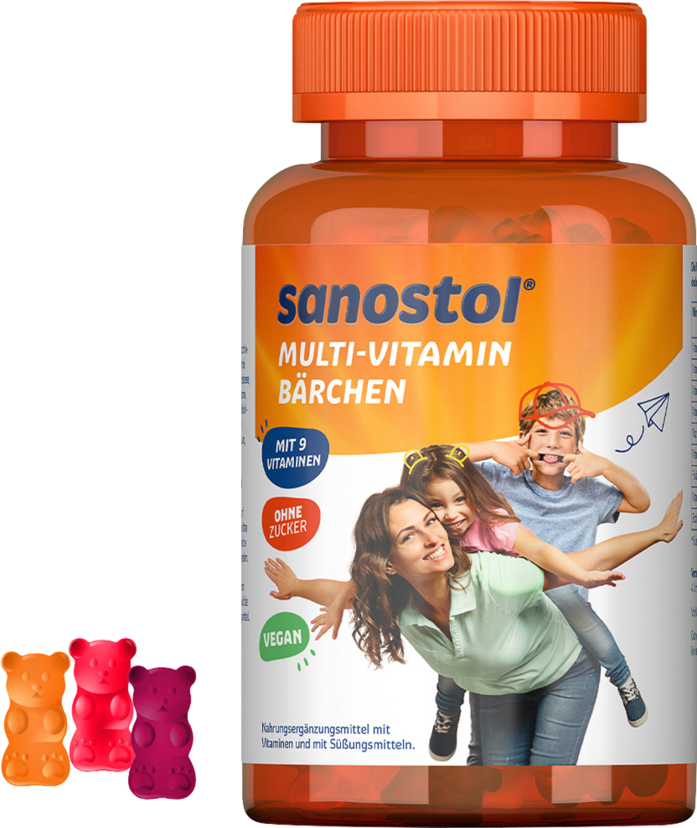 Multi-Vitamin Bärchen 60 St, 120 g