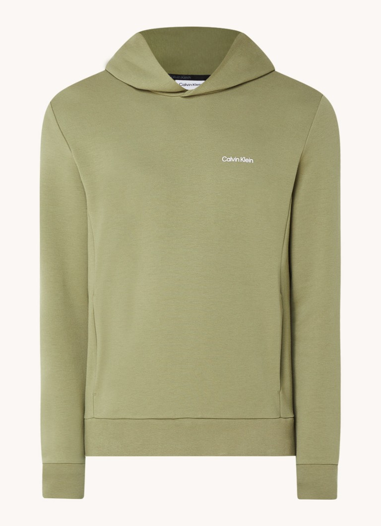 Calvin Klein Hoodie with logo and side pockets