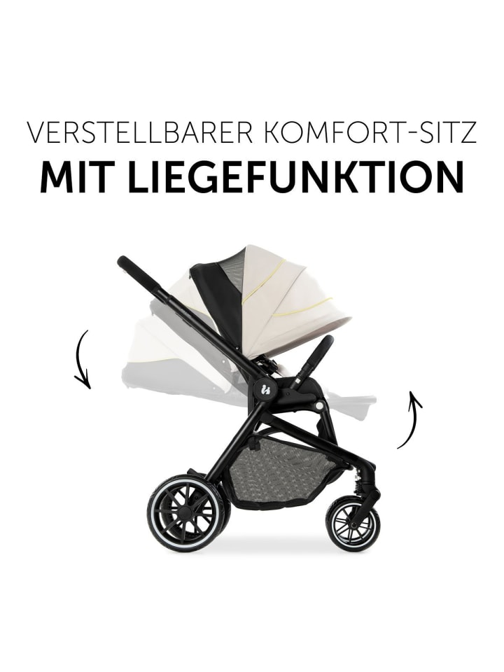 Hauck Kombi-Kinderwagen Move so Simply inkl. Babywanne, in beige günstig kaufen onesize