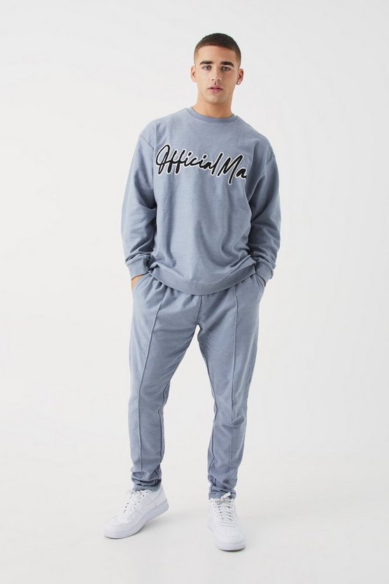 Oversize Sweatshirt-Trainingsanzug