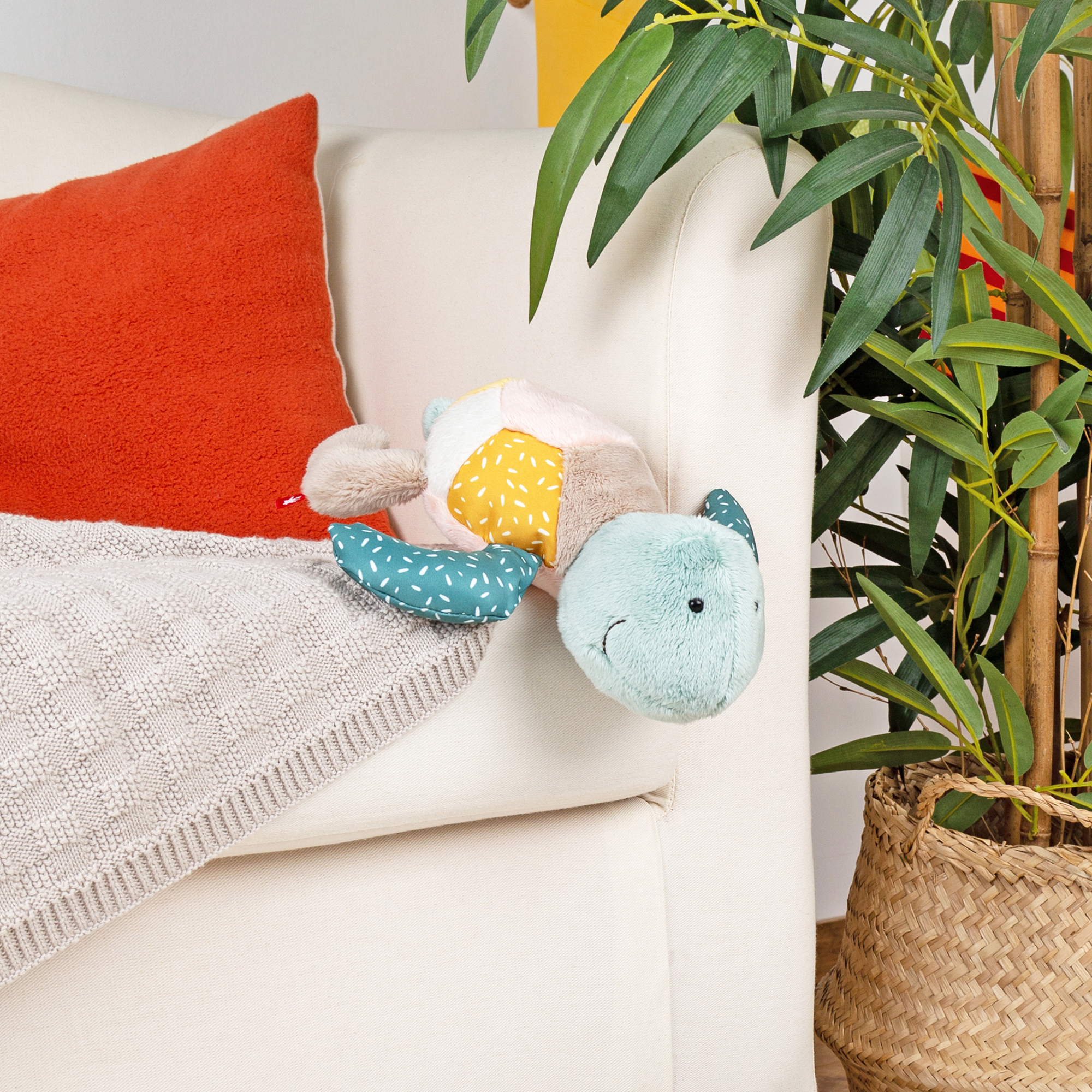 Kuscheltier Schildkröte, Patchwork Sweety