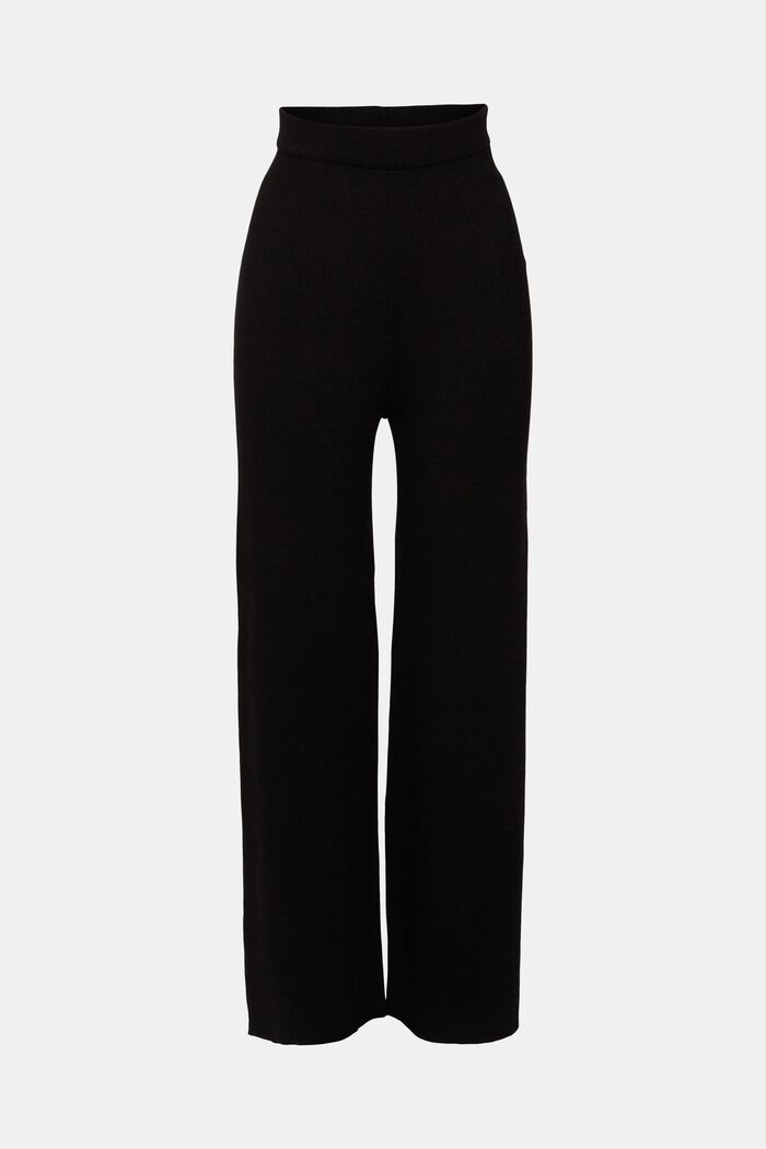 High-Rise-Rippstrickhose