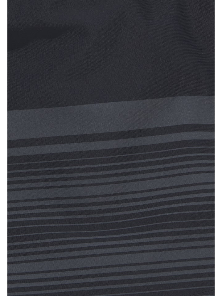 Venice Beach Boxer-Badehose in schwarz-grau günstig kaufen