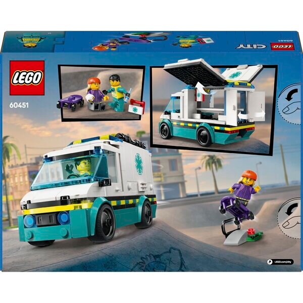 LEGO City 60451 Mentőautó