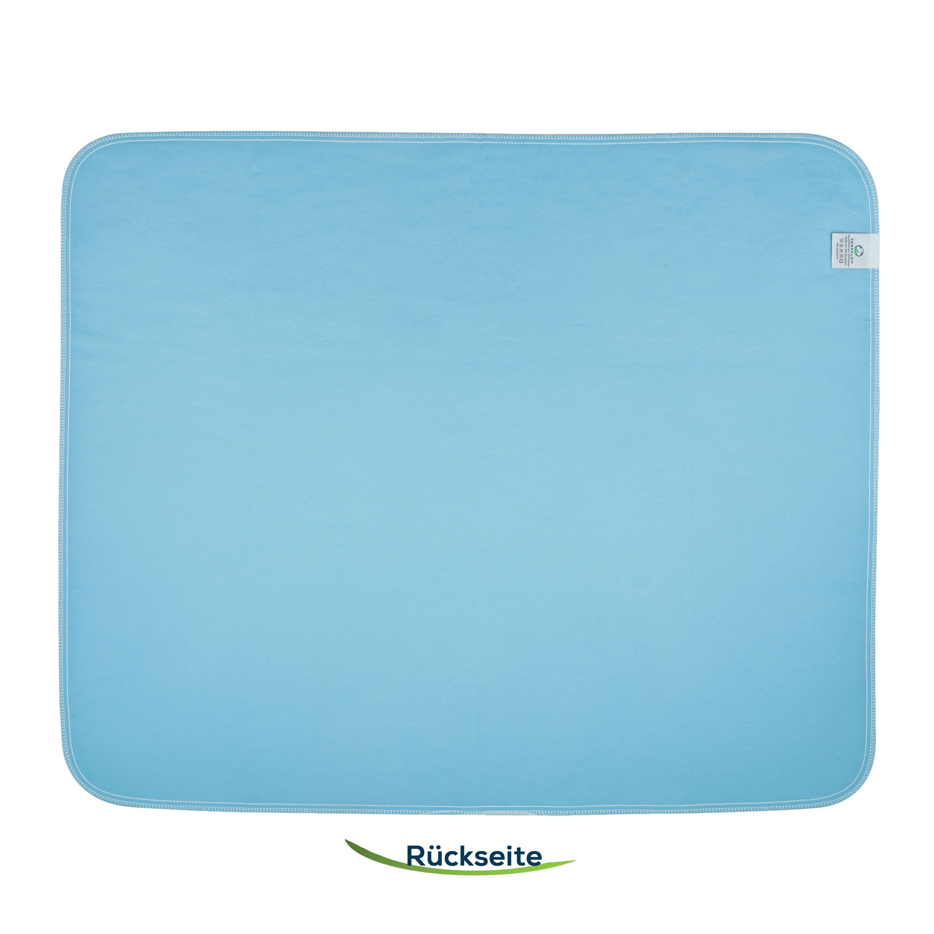 Inkontinenzauflage Inkontinenz Unterlage - wasserdichte Bett Matratzen Auflage (1er Pack) Sensalou, wasserdicht, atmungsaktiv, waschbar