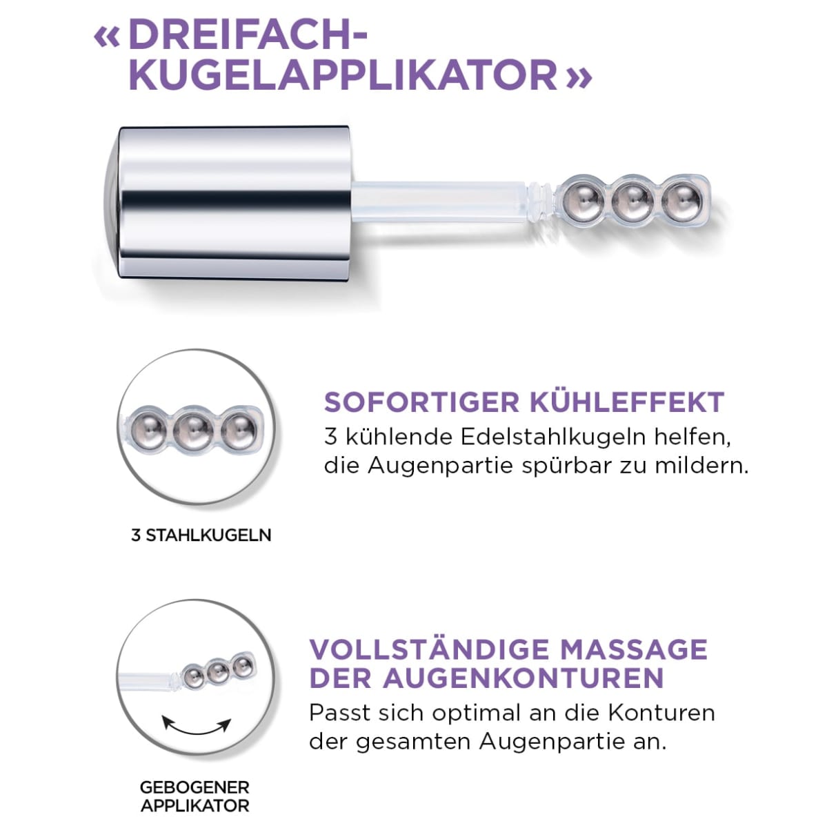 Augenserum Revitalift Filler Hyaluron + Koffein, 20 ml