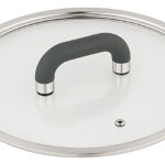 Mulex hochwertige Edelstahl Servierpfanne LUGANO 24 cm mit Deckel
