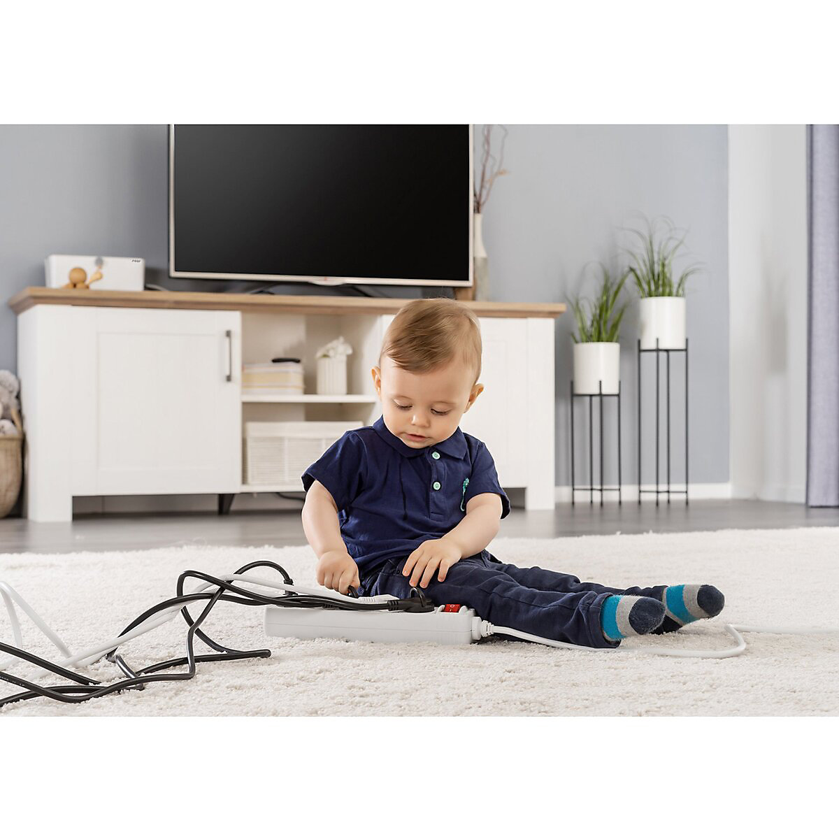 Kabelbox CableGuard weiß