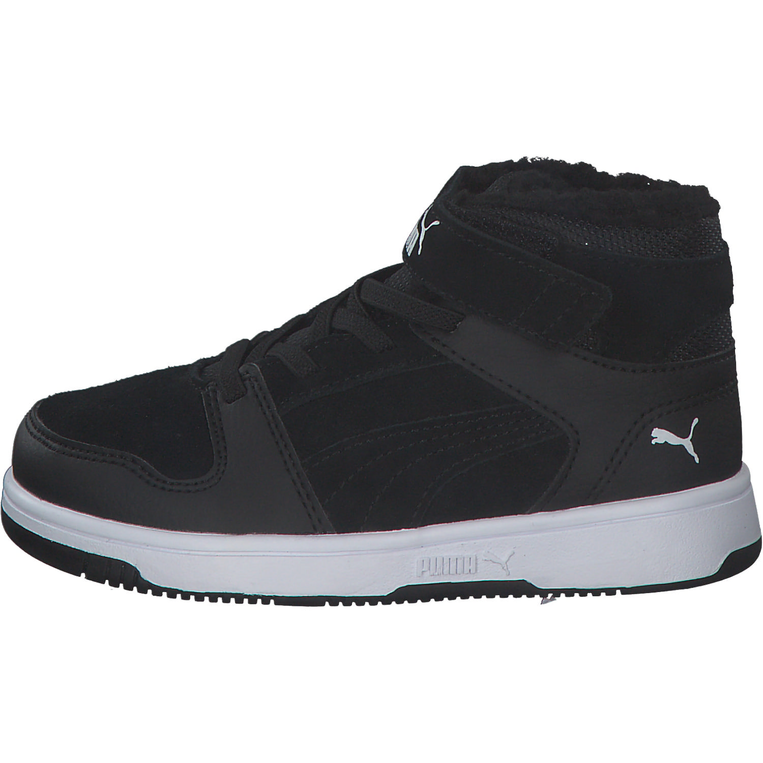 Puma Rebound Layup Fur SD V 370498, Sneakers High, Kinder, Schwarz