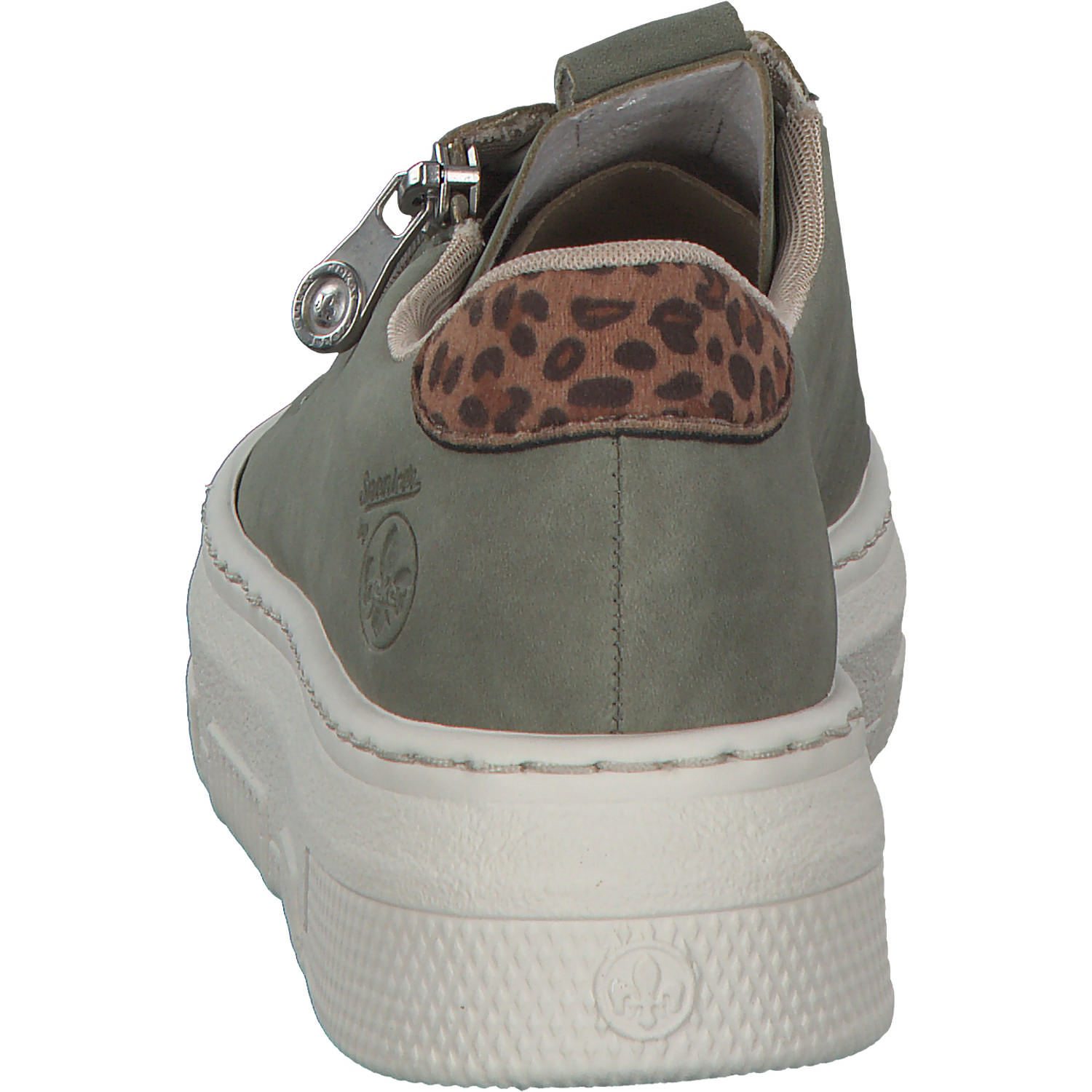 Rieker M1952, Schnürschuhe, Damen, schilf/leo-nuss