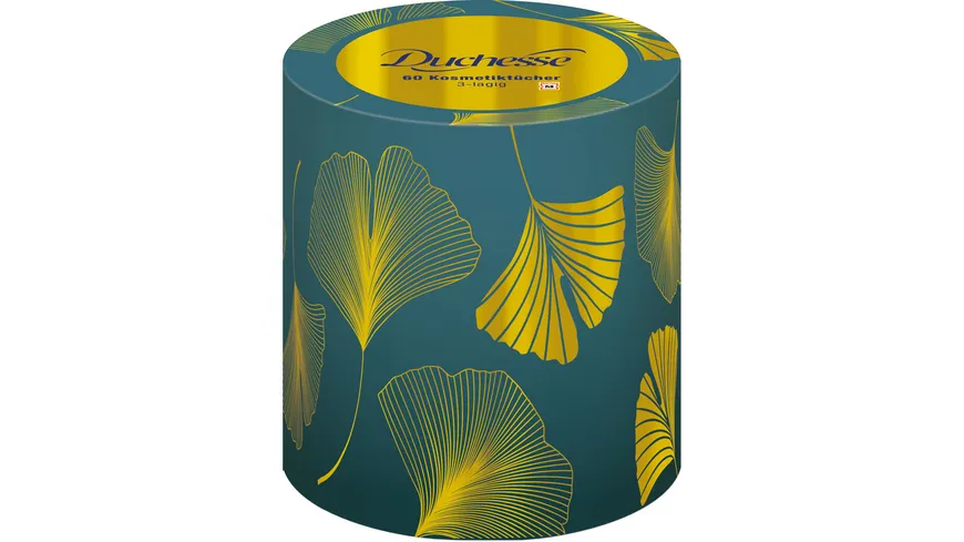 Duchesse Kosmetiktücher Dekor-Rundbox, 3-lagig