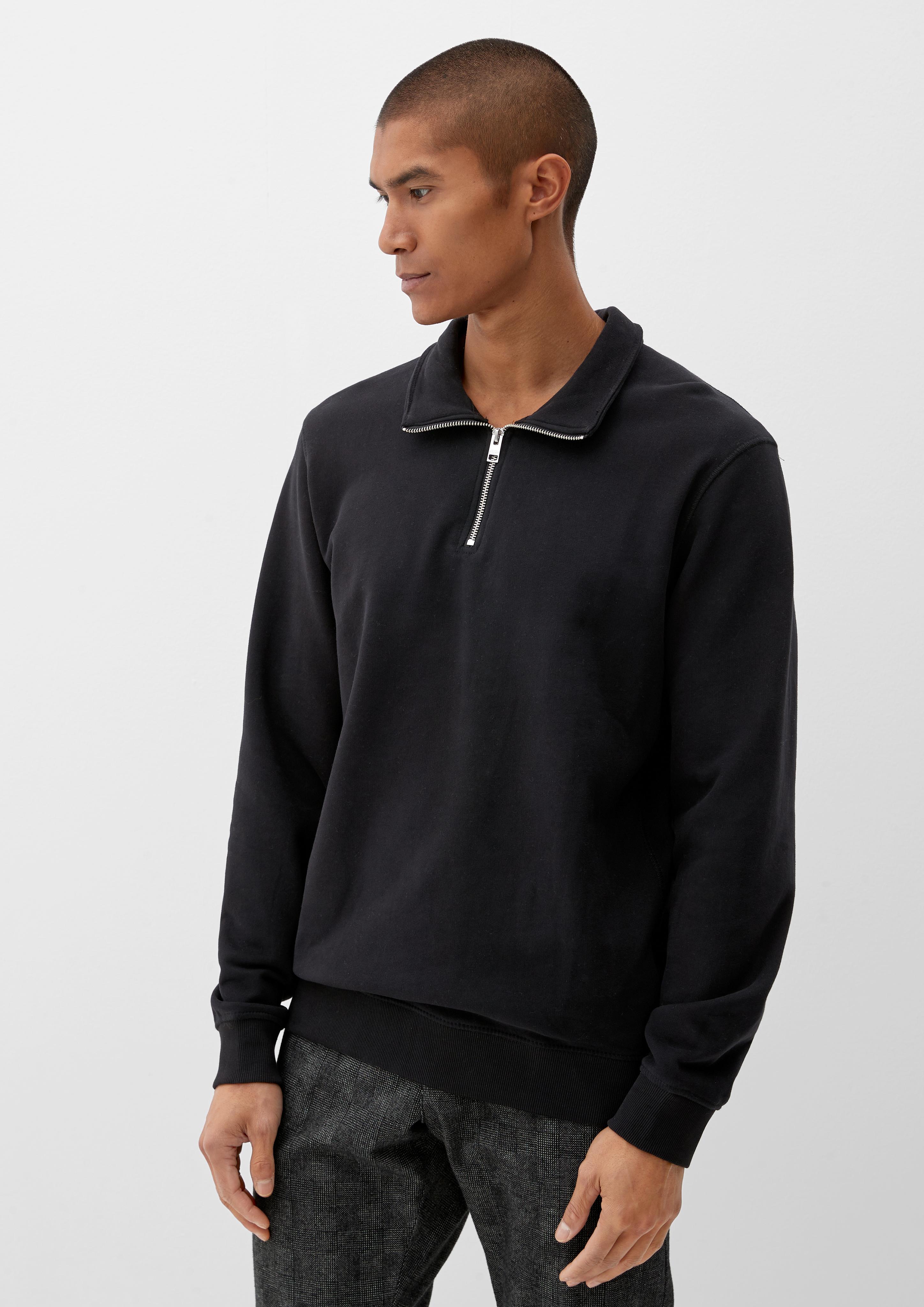 Sweatshirt im Troyer-Look  2121130-9999
