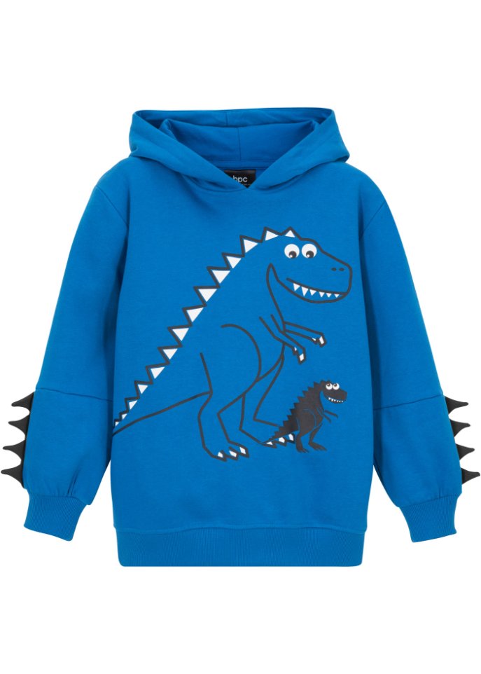 Jungen Kapuzensweatshirt Dino aus Bio-Baumwolle
