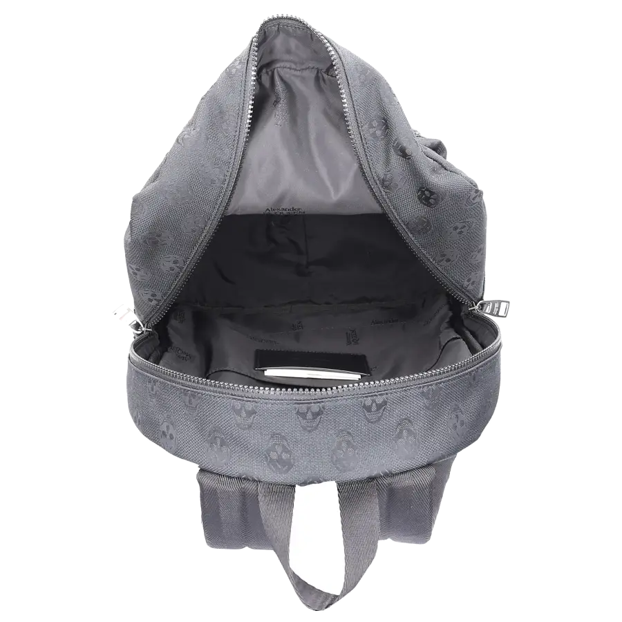 Alexander McQueen - Rucksack METROPOLITAN SKULL-BIKER Nylon - schwarz