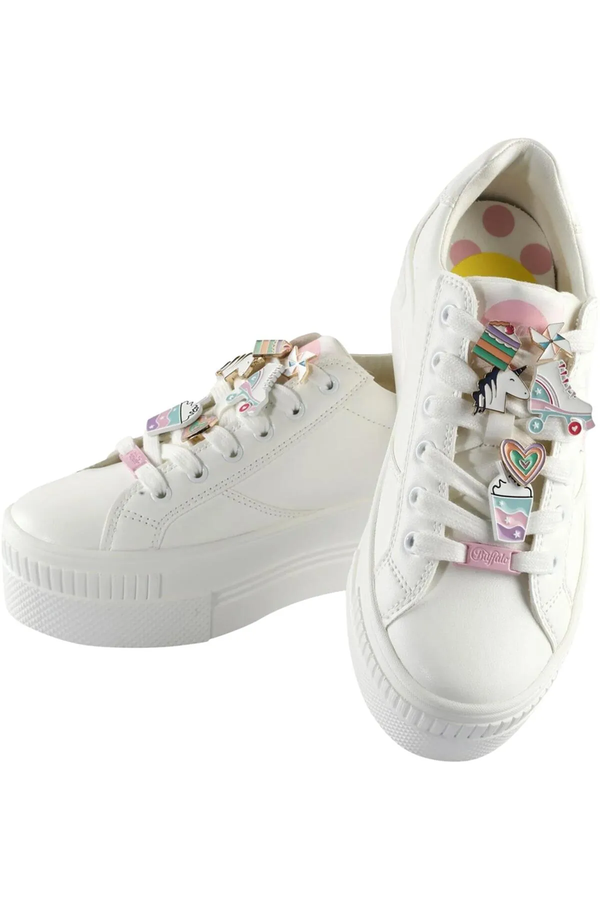 Buffalo  Damen Buffalo Paired Charm Vegan Nappa