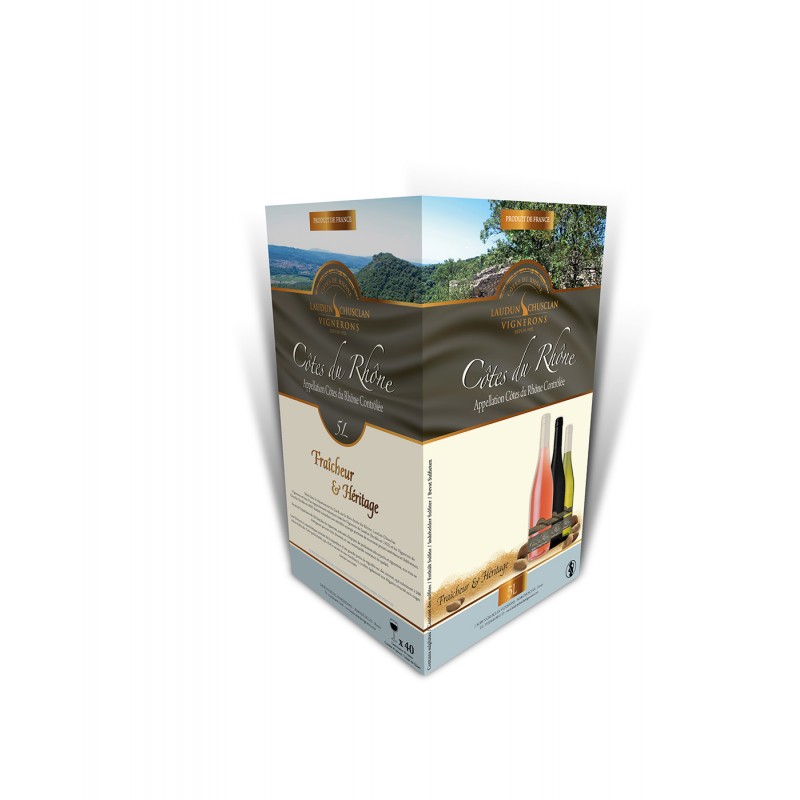 Chusclan Laudun Rouge 5 L