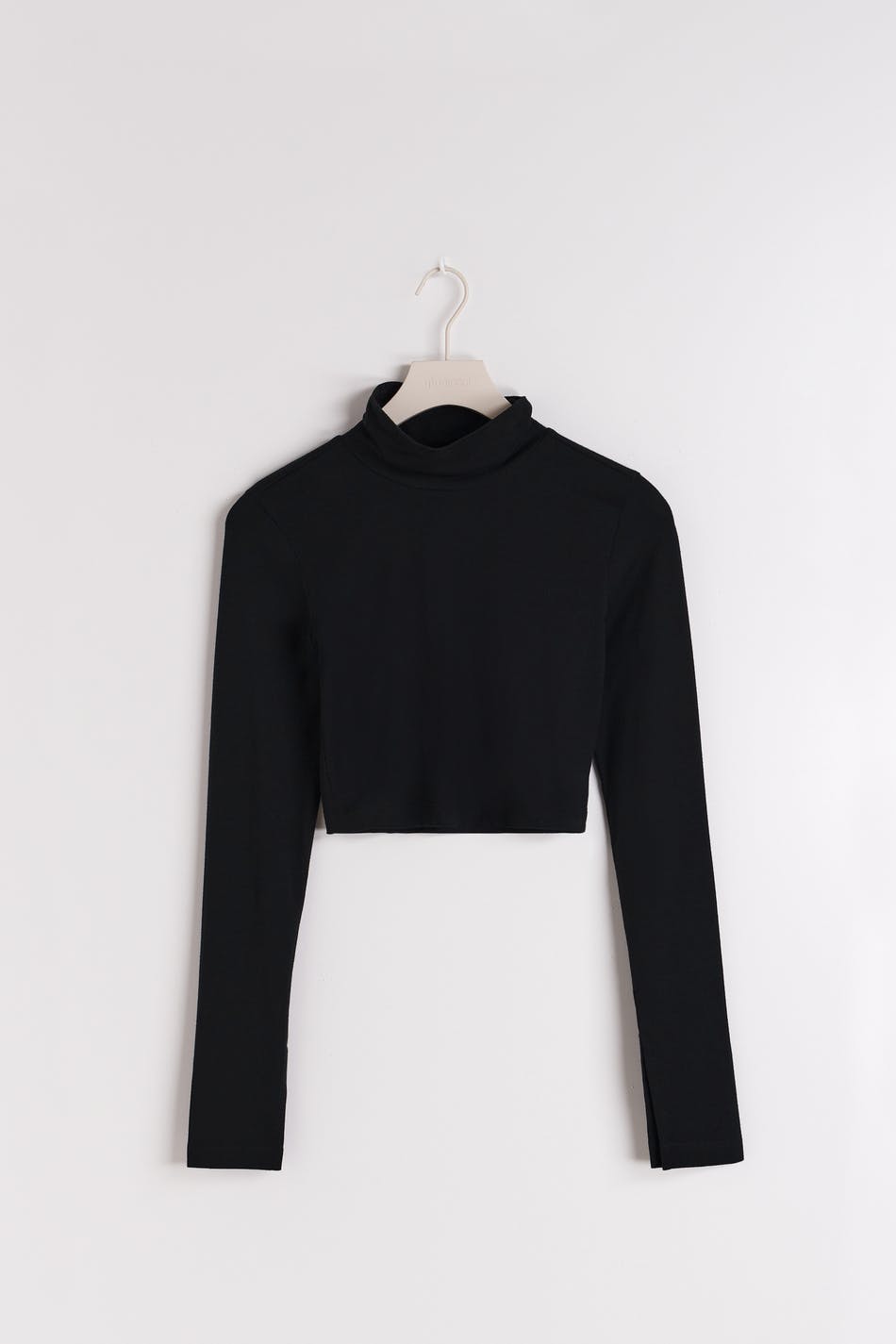 Cropped polo top