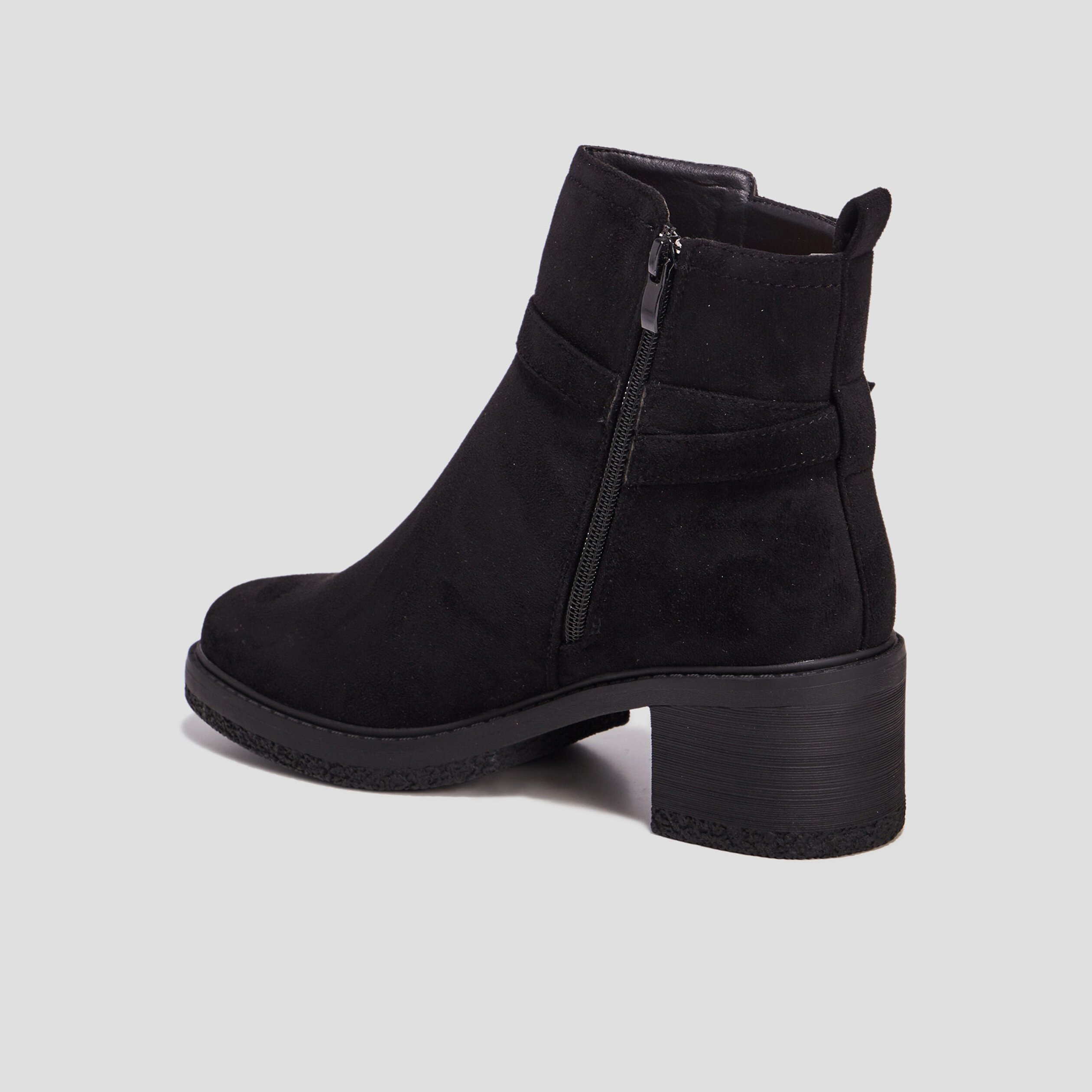Bottines à talons noir femme | La Halle