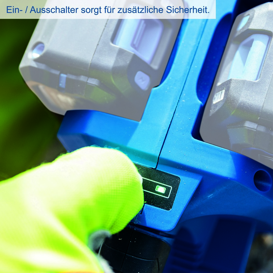 Scheppach Akku-Kettensäge 40 V 