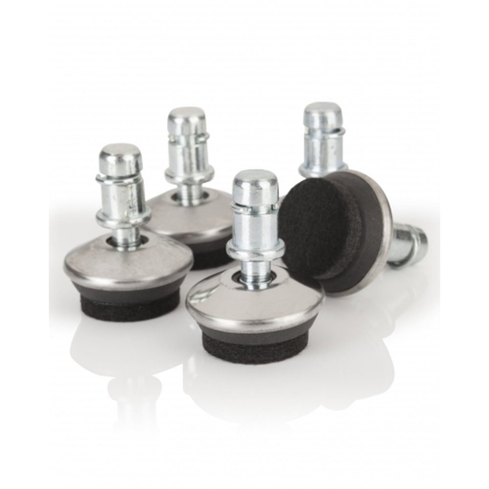 hjh OFFICE Stuhlrolle Stuhlrollen 5x STAND FZ 11mm 100 % Nylon, (5er Pack)