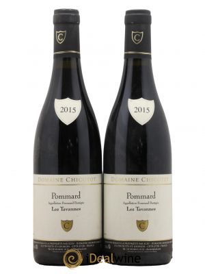 Pommard Les Tavannes Domaine Chicotot 2015 - Lot de 2 Bouteilles