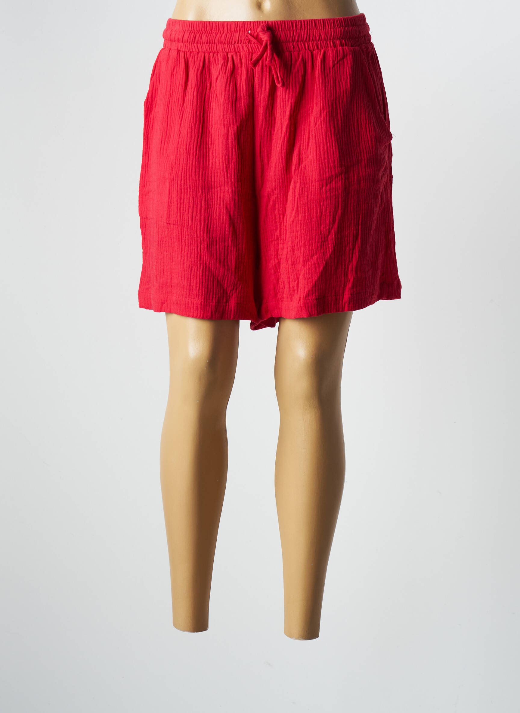 Christy Bermudas Femme couleur rouge